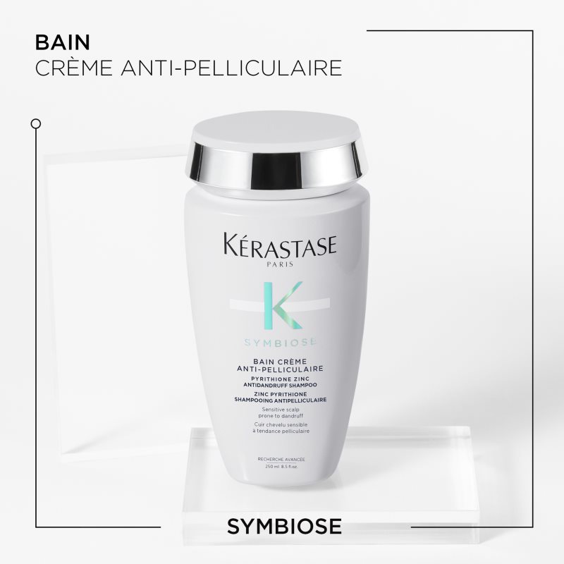 Kérastase Symbiose Bain Crème Anti-Pelliculaire шампунь проти лупи для чутливої шкіри голови 250 мл