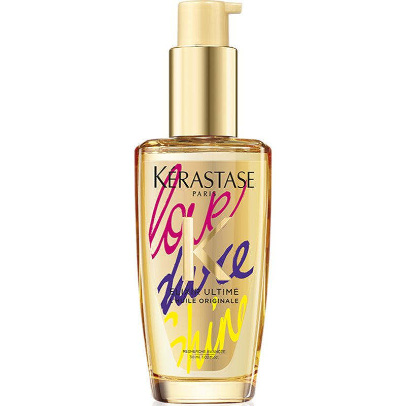 Kérastase Elixir Ultime L'huile Originale Love 30 Ml Limited Edition Dry Oil For All Hair Types Limited Edition 30 Ml