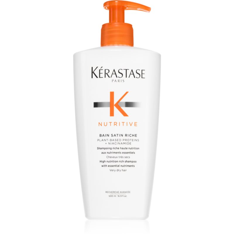 Kérastase Nutritive Bain Riche Regenerating Shampoo For Weak And Damaged Hair 500 Ml
