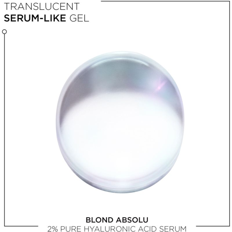 Kérastase Blond Absolu 2% Pure Hyaluronic Acid Serum Hair Serum With Hyaluronic Acid 50 Ml