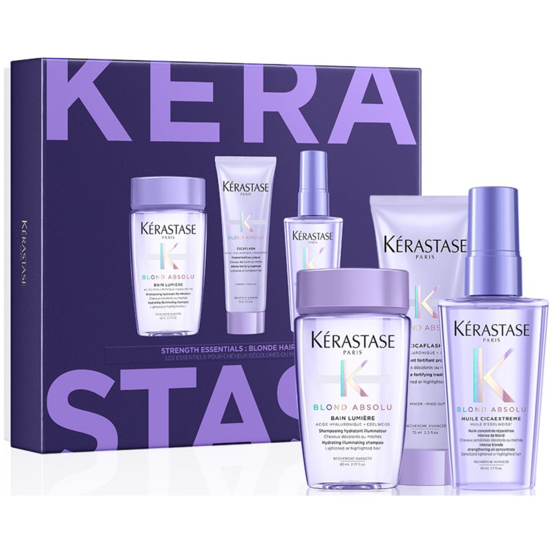 Kerastase Blond Absolu gift wrapping (for blondes and highlighted hair)
