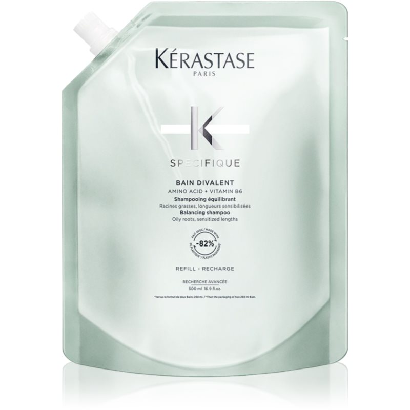Kérastase Specifique Bain Divalent hloubkově čisticí šampon pro mastnou pokožku hlavy Refill 500 ml