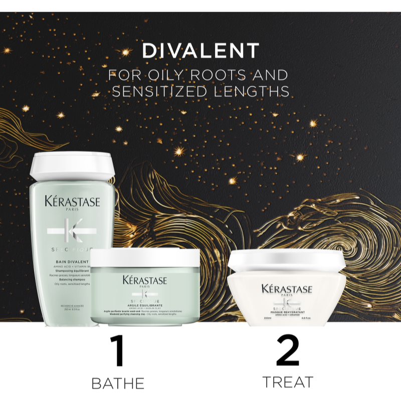 Kérastase Spécifique Specifique Coffret Cadeau Pour Cheveux Et Cuir Chevelu Gras