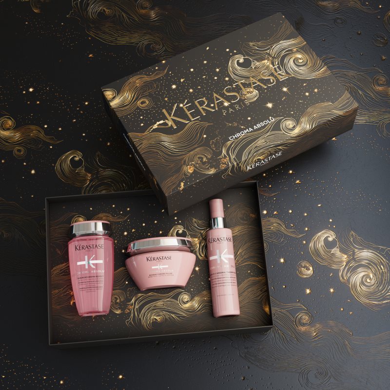 Kérastase Chroma Absolu gift wrapping for colour-treated hair