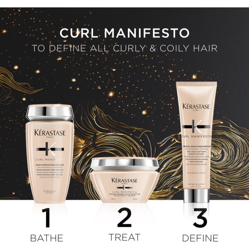 Kérastase Curl Manifesto lote de regalo para cabello ondulado y rizado