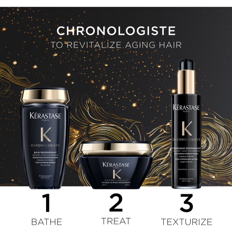 Kérastase Chronologiste Coffret Cadeau Anti-signes De Vieillissement Pour Tous Types De Cheveux