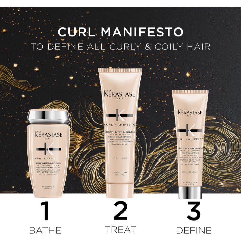 Kérastase Curl Manifesto Coffret Cadeau Pour Cheveux Bouclés