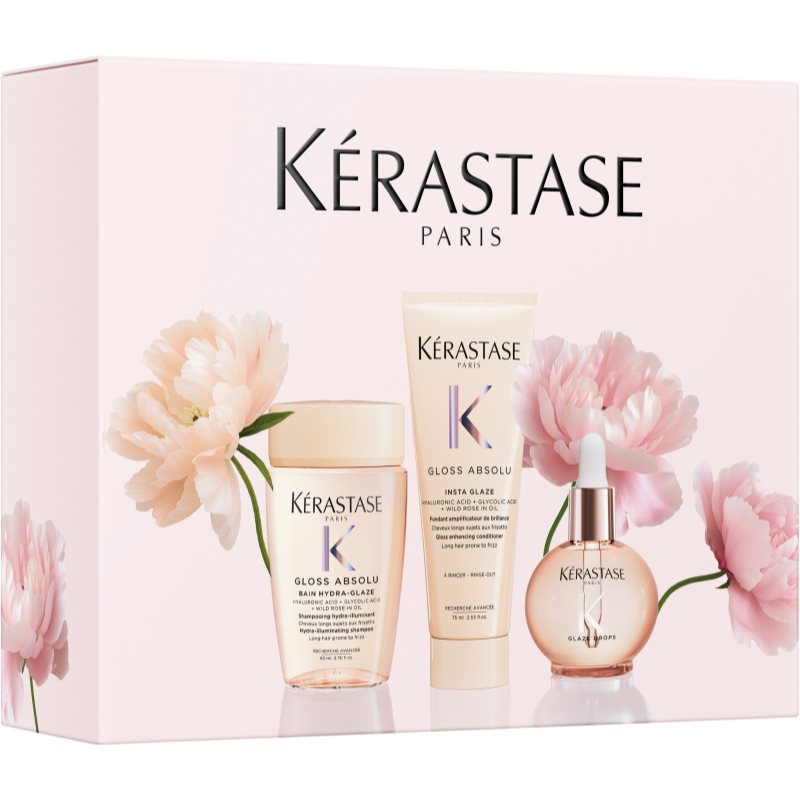 Kérastase Gloss Absolu gift set for shiny and soft hair