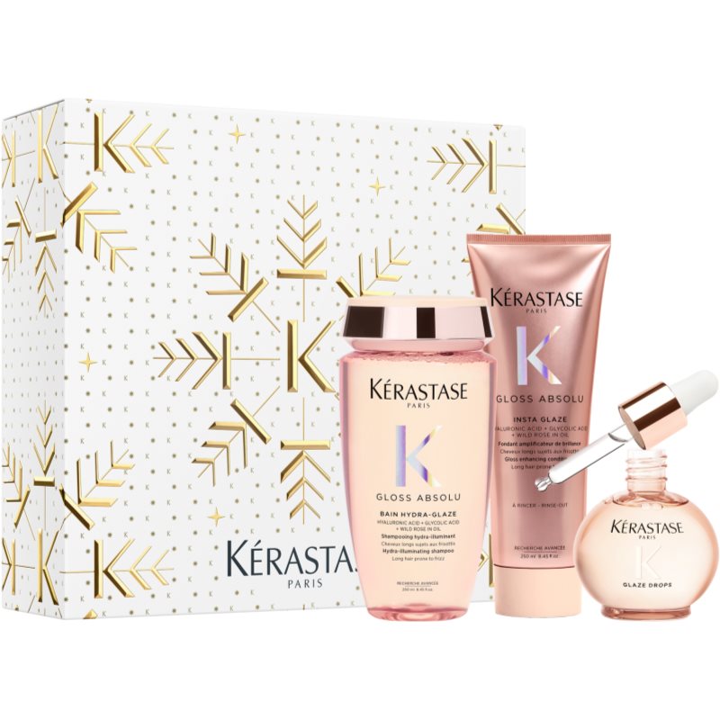 Kérastase Gloss Absolu gift set for shiny and soft hair