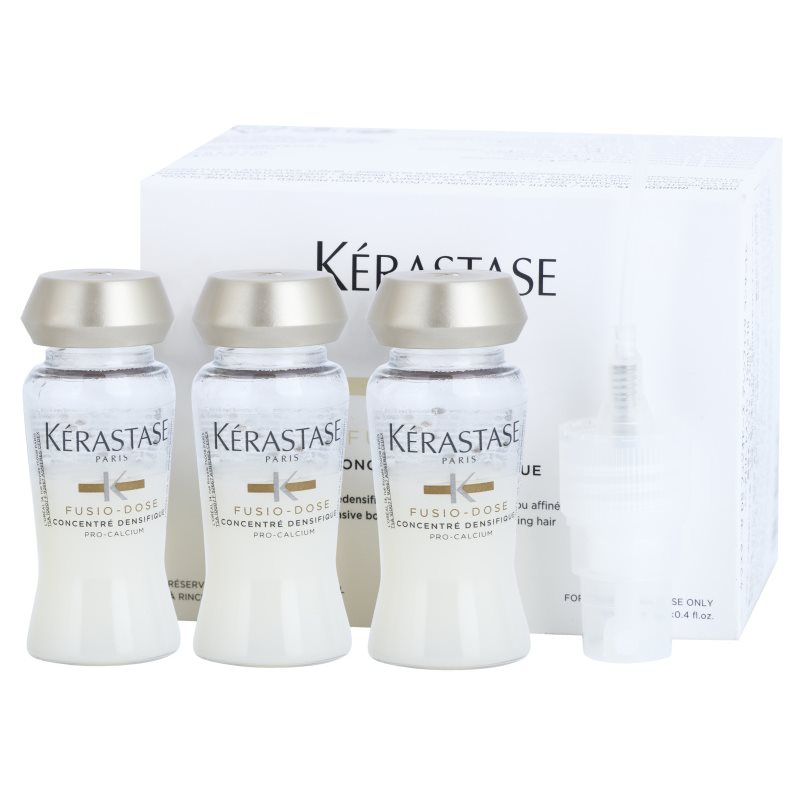 Kérastase Fusio-Dose intenzivní kúra pro řídnoucí vlasy pro profesionální použití 10x12 ml