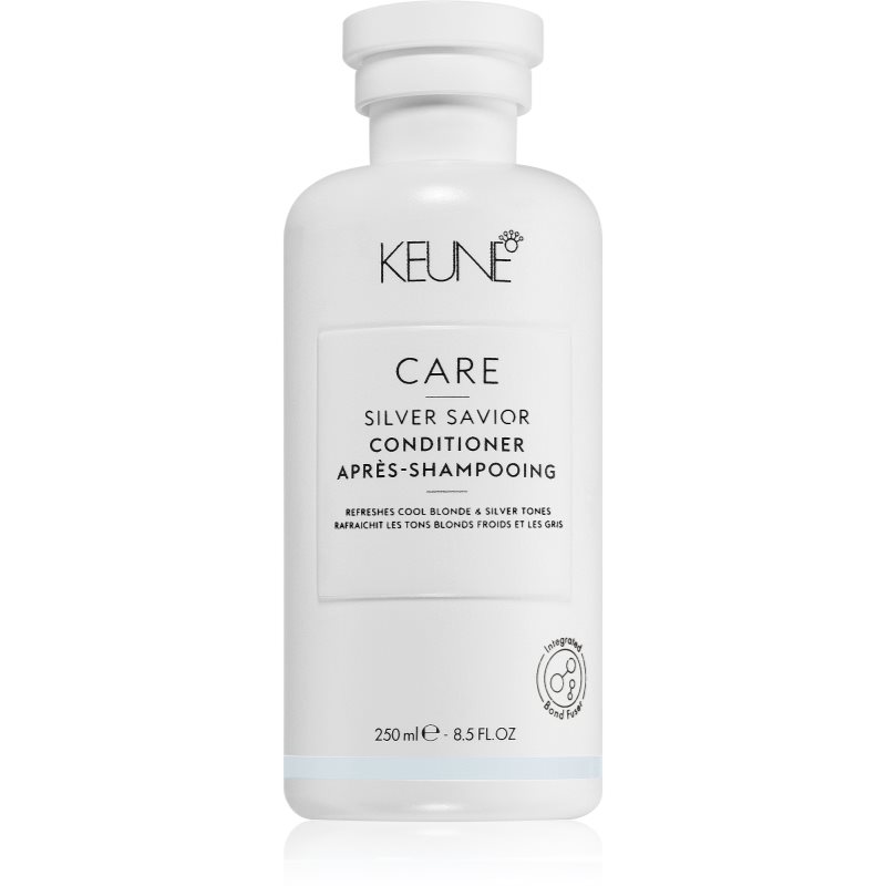 Keune Care Silver Savior Conditioner Conditioner For Blonde Hair Neutralising Yellow Tones 250 Ml