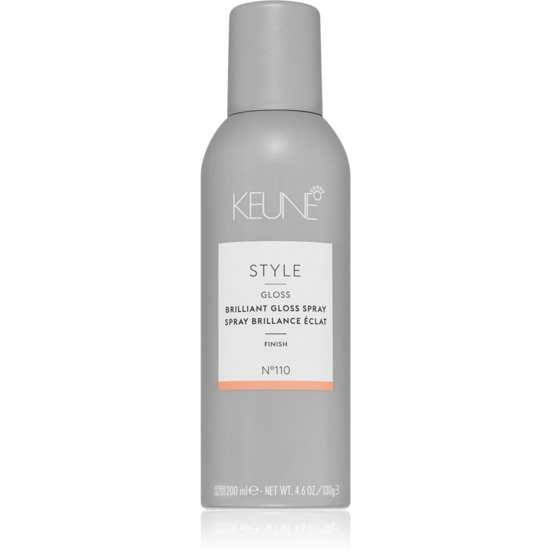 Keune Style Brilliant Gloss Spray sprej na vlasy pre lesk 200 ml