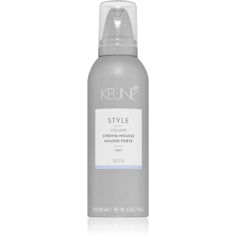 Keune Style Volume Strong Mousse volumising hair mousse with medium hold 200 ml
