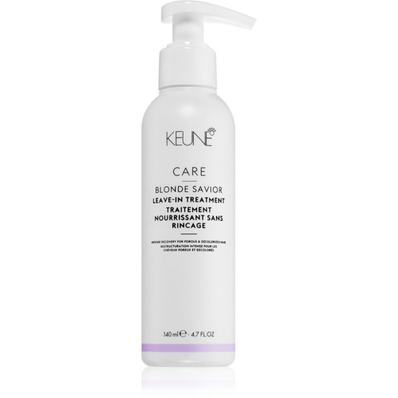 Keune Care Blonde Savior Treatment Moisturising Cream For Bleached Hair 140 Ml