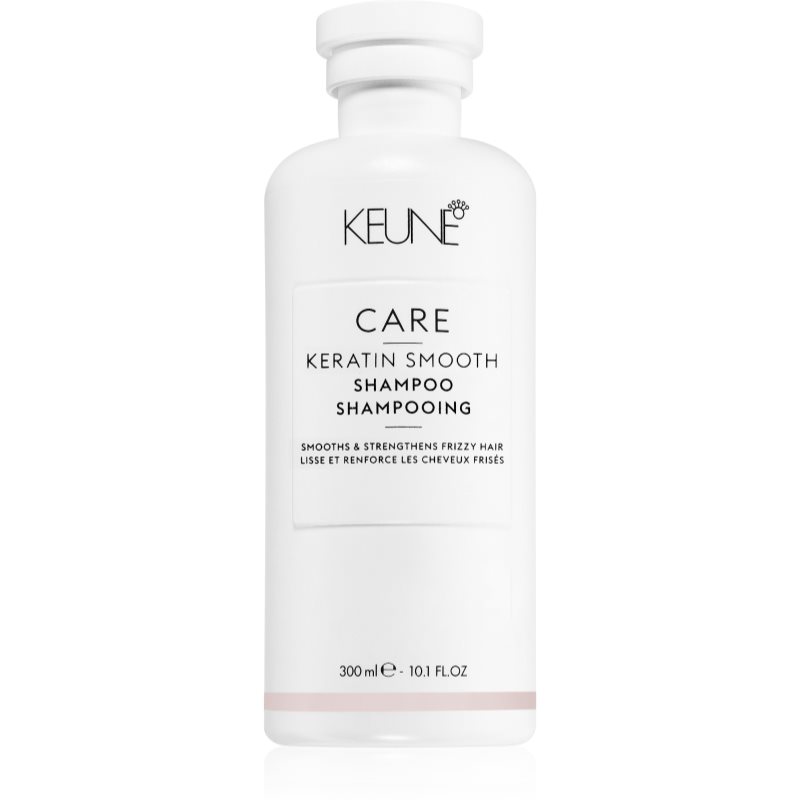 Keune Care Keratin Smooth Shampoo Shampoo für trockenes und beschädigtes Haar 300 ml