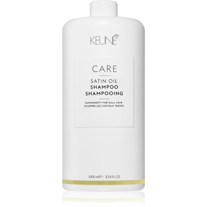 Keune care satin oil shampoo hajsampon a fénylő és selymes hajért 1000 ml