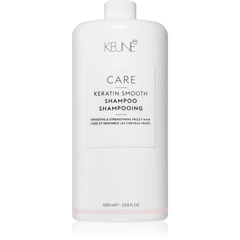 E-shop Keune Care Keratin Smooth Shampoo šampon pro suché a poškozené vlasy 1000 ml