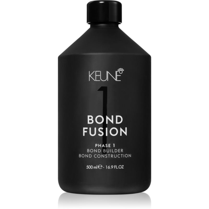 Keune Keune Bond Fusion Phase One μάσκα για τα μαλλιά για αποχρωματισμένα, βαμμένα και χημικά επεξεργασμένα μαλλιά 500 ml