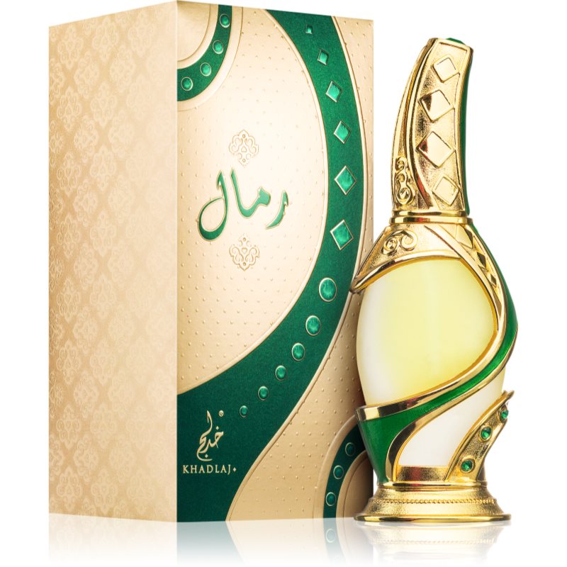 Khadlaj Rimaal Green perfumed oil unisex 15 ml