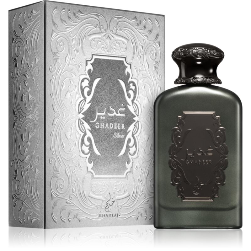 Khadlaj Ghadeer Silver eau de parfum for men 100 ml