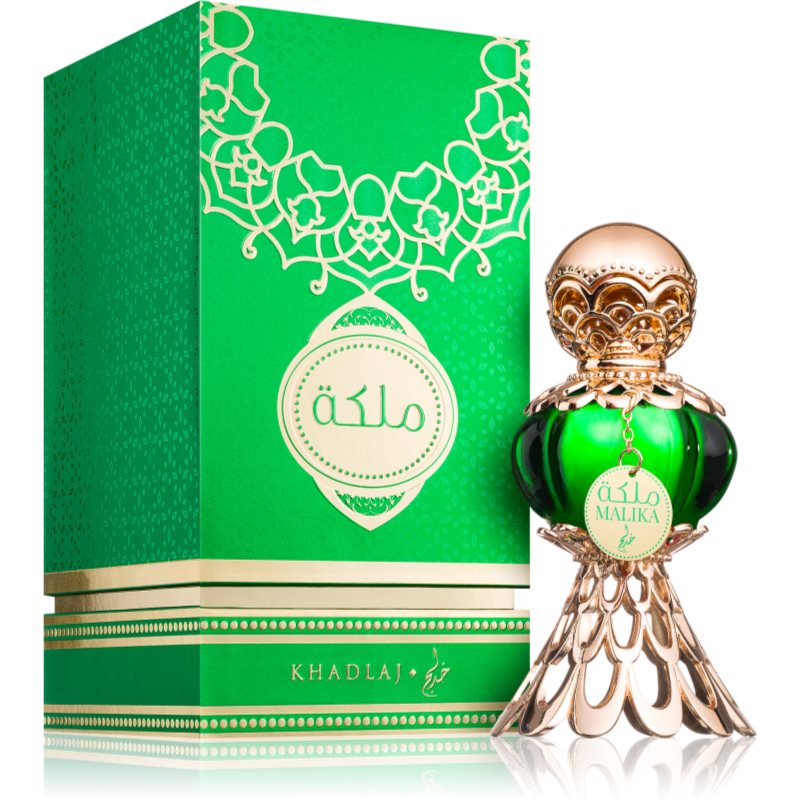 Khadlaj Malika Green perfumed oil for women 15 ml