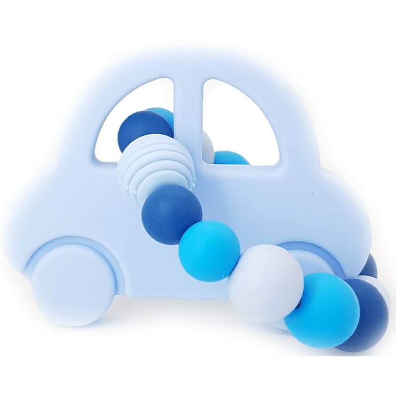 KidPro Teether Blue Car chew toy 1 pc
