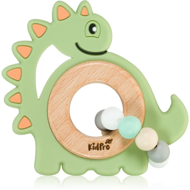 KidPro Teether Bronty chew toy Green 1 pc

