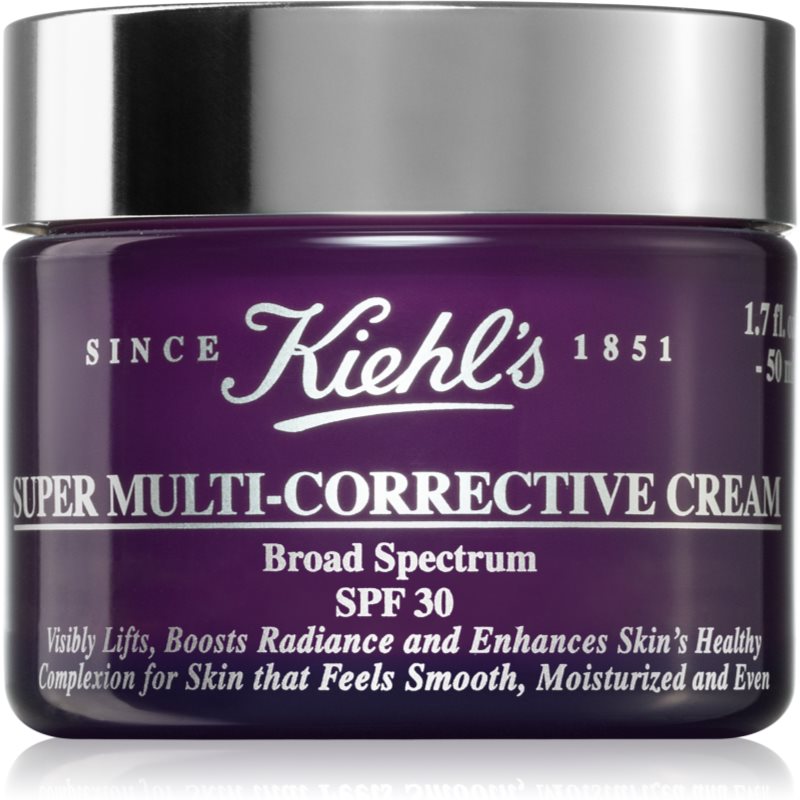 Kiehl's Super Multi-Corrective Cream denný krém proti vráskam pre všetky typy pleti vrátane citlivej SPF 30 50 ml
