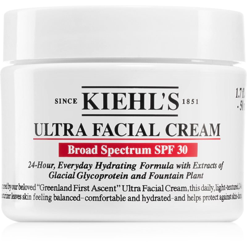 Kiehl's Ultra Facial Cream leichte feuchtigkeitsspendende Tagescreme SPF 30 50 ml
