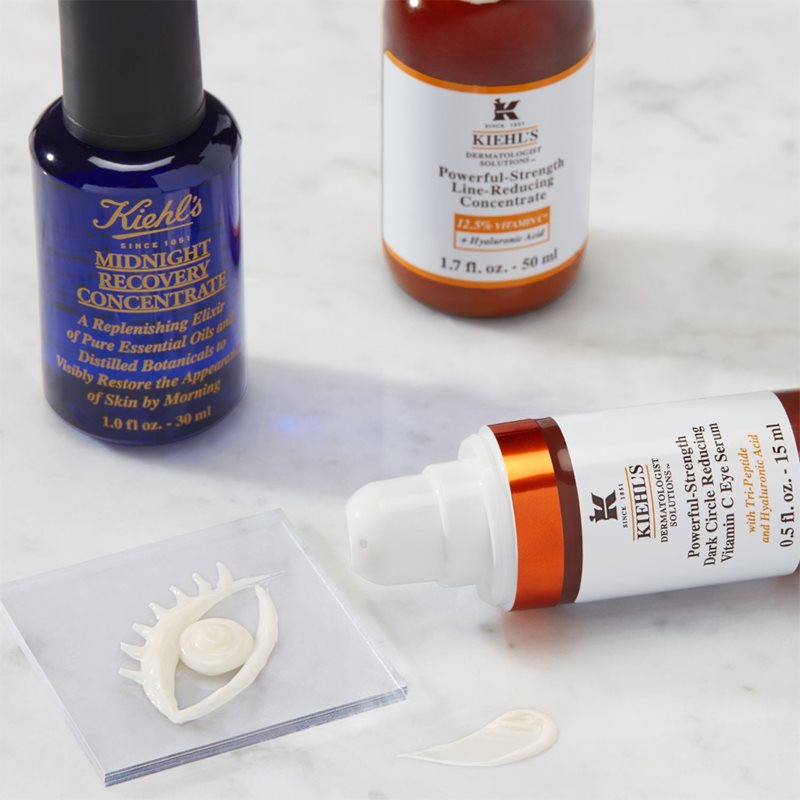 Kiehl's Dermatologist Solutions Powerful-Strength Line-Reducing & Dark Circle-Diminishing Vitamin C Augenserum für alle ...