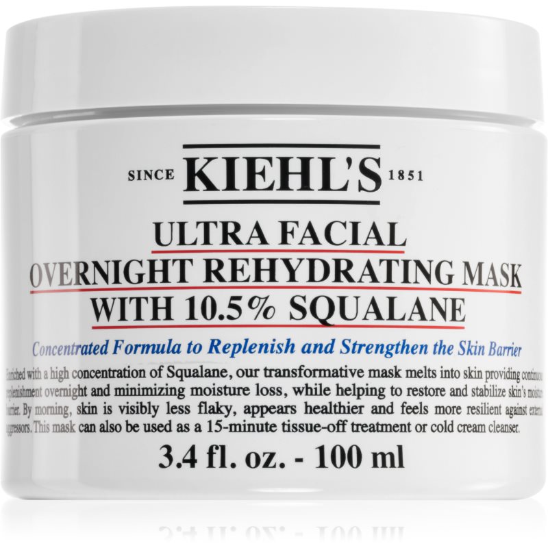 Kiehl's Ultra Facial Overnight Rehydrating Mask maseczka odnawiająca na noc 100 ml
