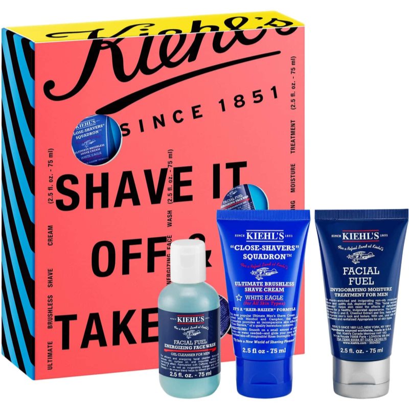 Kiehl's Facial Fuel coffret cadeau pour homme male