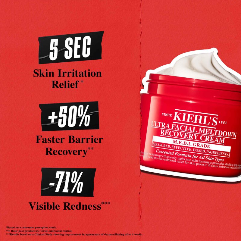 Kiehl's Ultra Facial Meltdown Recovery Cream leichte Regenerationscreme 28 ml (Bild 5)