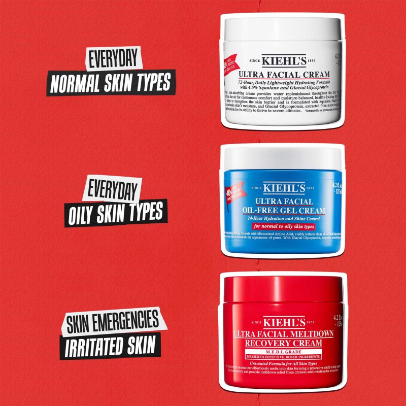 Kiehl's Ultra Facial Meltdown Recovery Cream leichte Regenerationscreme 28 ml (Bild 7)