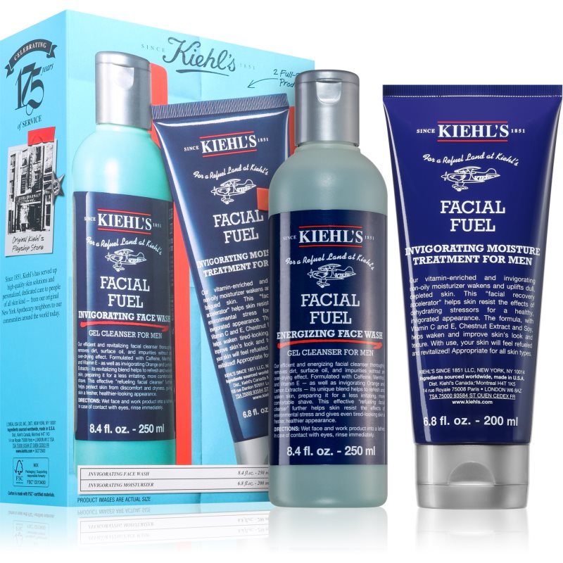 Kiehl's Facial Fuel Komplett-Pflege für Herren