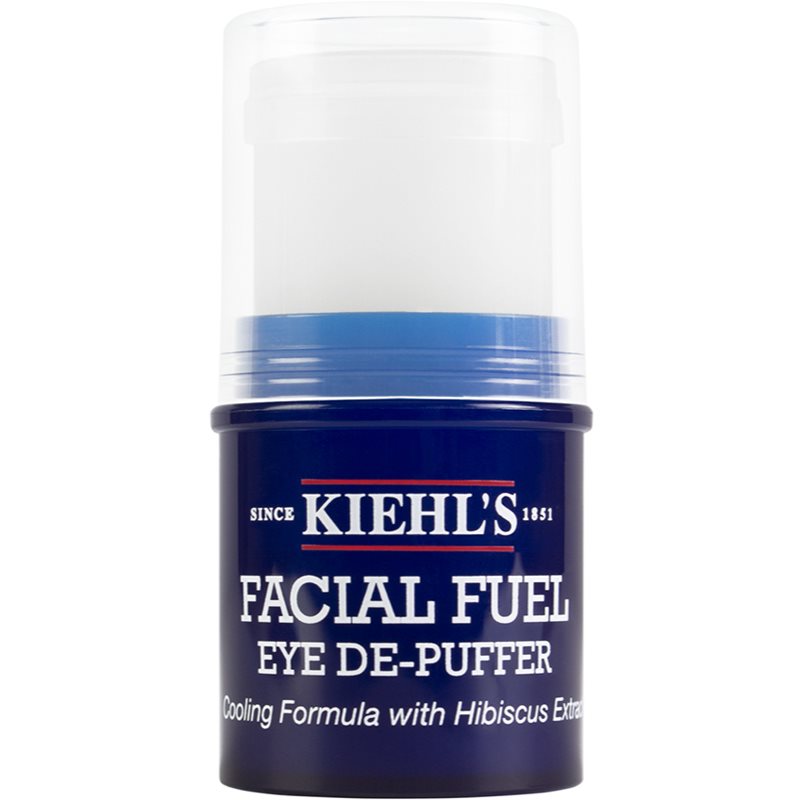 Kiehl's Facial Fuel Eye De-Puffer chladivý očný gél proti opuchom pre mužov 4,5 ml