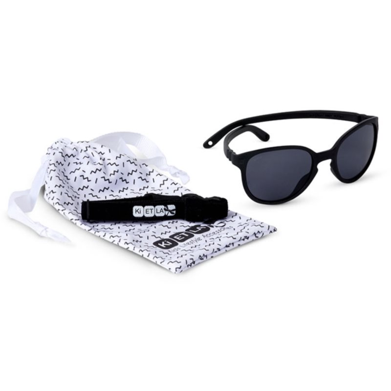 KiETLA WaZZ 12-24 Months Cонцезахисні окуляри для дітей Black 1 кс