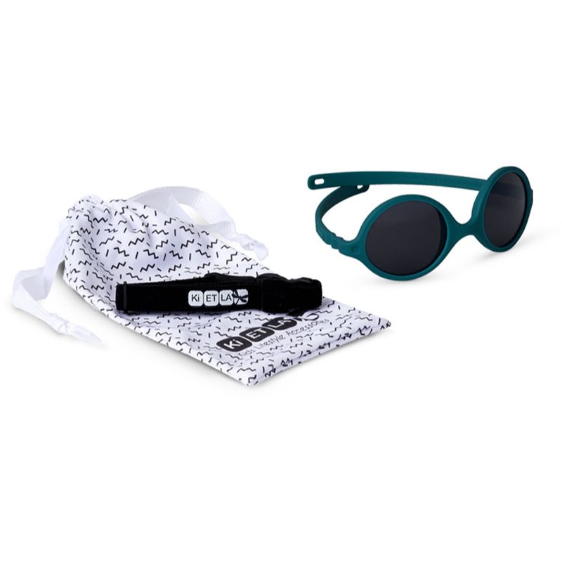 KiETLA Diabola 0-12 months Sonnenbrille für Kinder Peacock-blue 1 St.