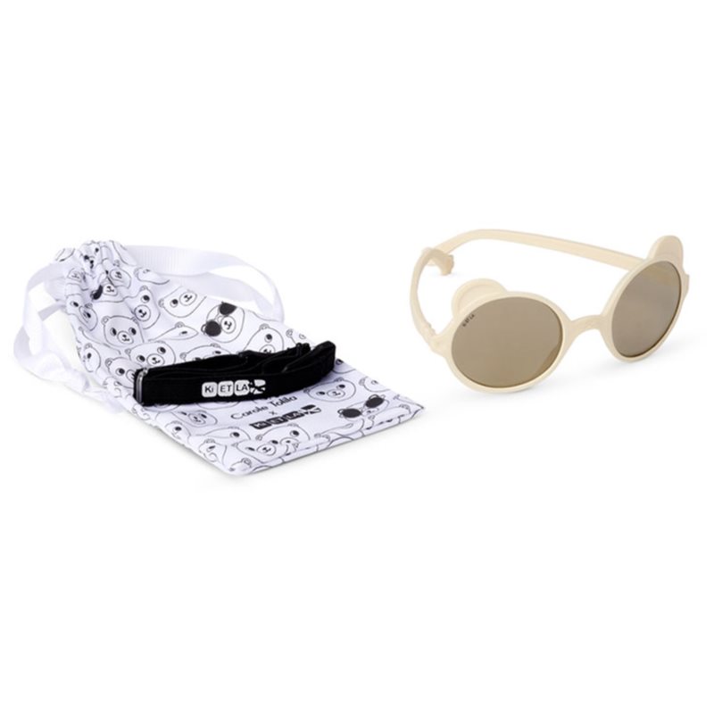KiETLA Ours'on 12-24 Months Sunglasses For Children Cream 1 Pc