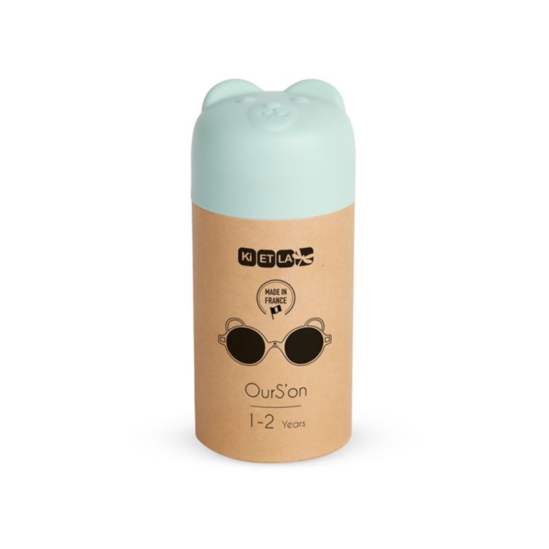 KiETLA Ours'on 12-24 Months Lunettes De Soleil Pour Enfant Almond Green 1 Pcs