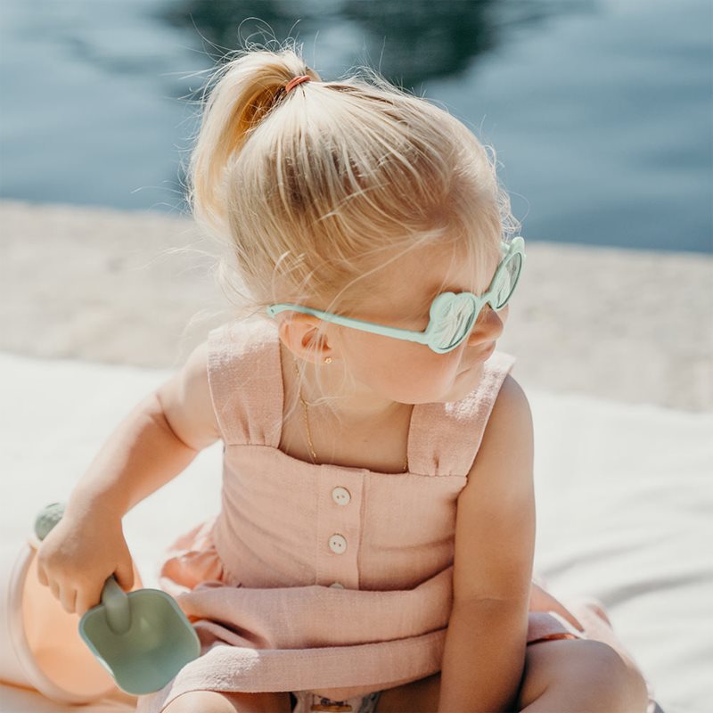 KiETLA Ours'on 12-24 Months Lunettes De Soleil Pour Enfant Almond Green 1 Pcs