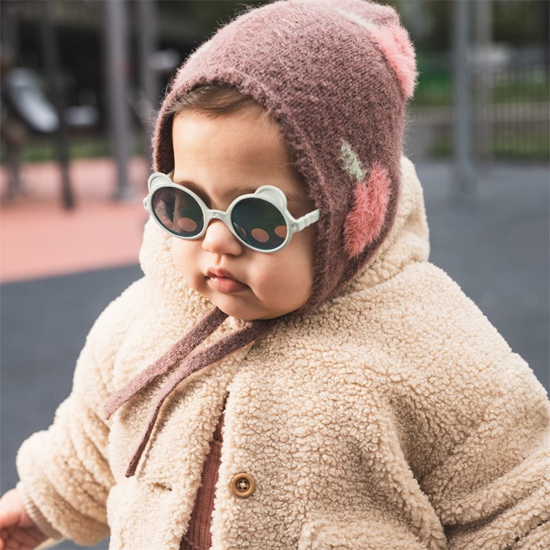 KiETLA Ours'on 12-24 Months Lunettes De Soleil Pour Enfant Almond Green 1 Pcs