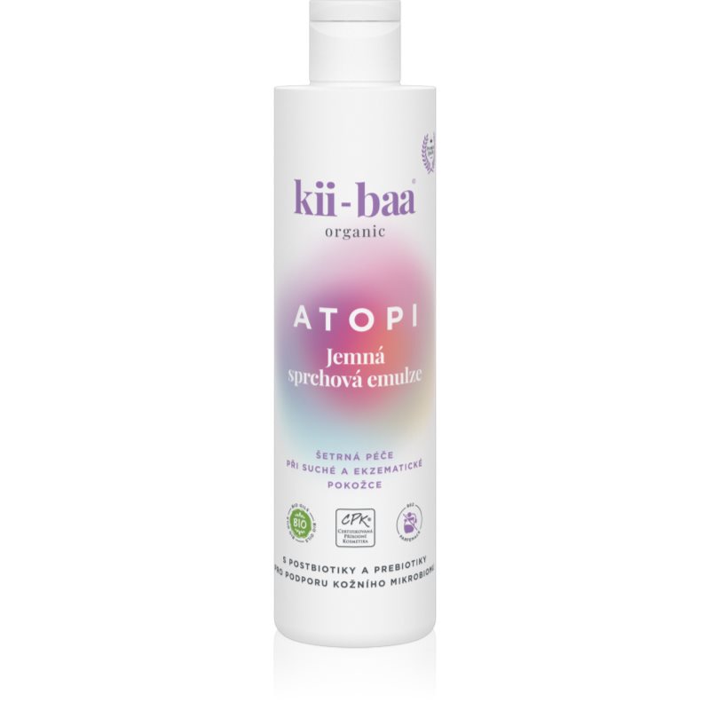 kii-baa® organic kii-baa® organic ATOPI πολύ απαλό γαλάκτωμα πλυσίματος για ξηρό και εκζεματικό δέρμα 250 ml