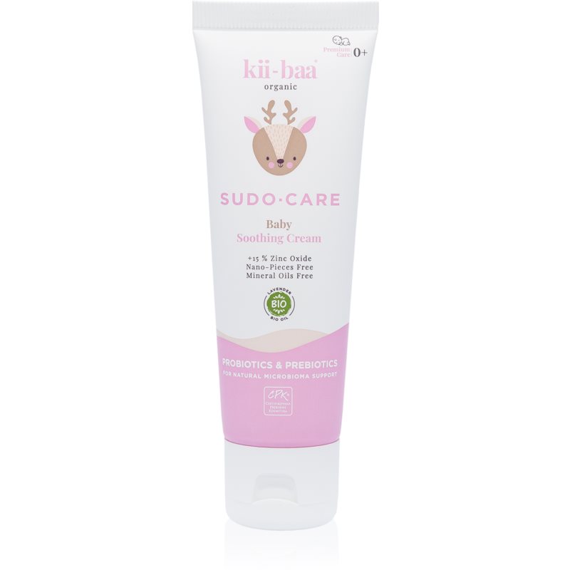 kii-baa(r) organic SUDO-CARE baby protective cream with zinc 50 g
