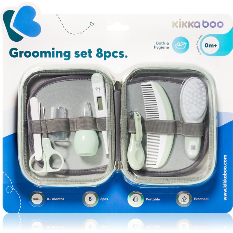 Kikkaboo Grooming Set sada k péči o dítě Mint