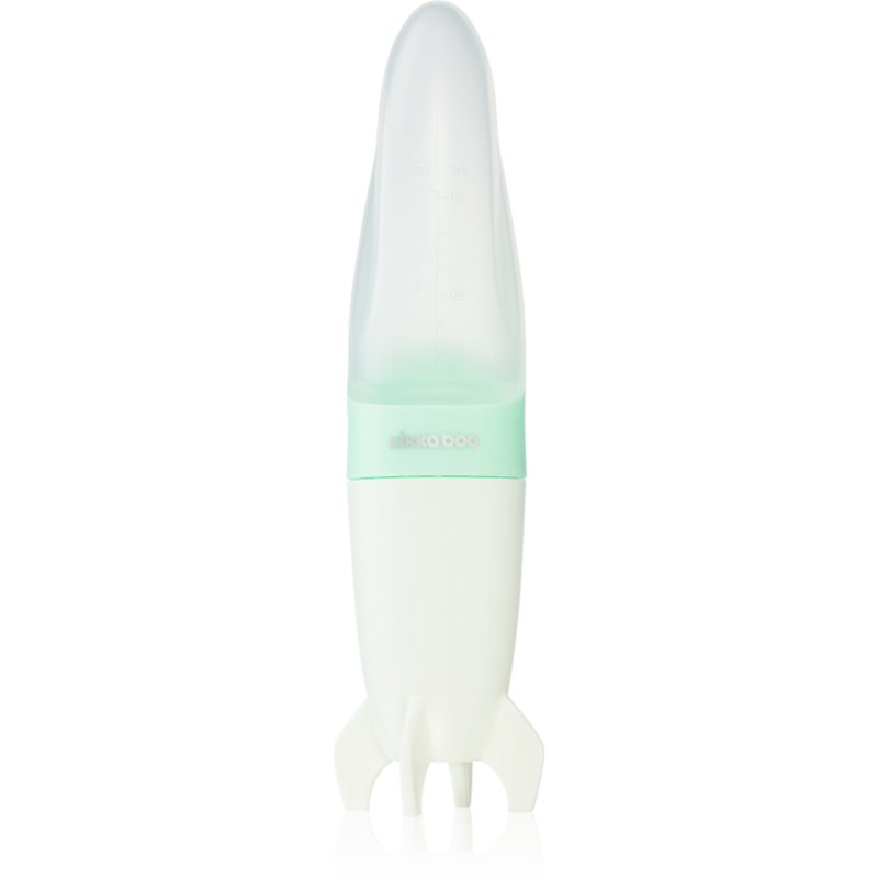 Kikkaboo Rocket пляшечка з ложкою 4 m+ Mint 90 мл