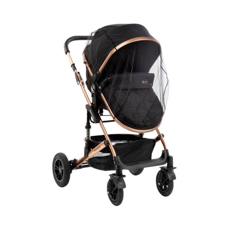 Kikkaboo Stroller Mosquito Net Black Pram Mosquito Net 27×12,5×4 Cm 1 Pc