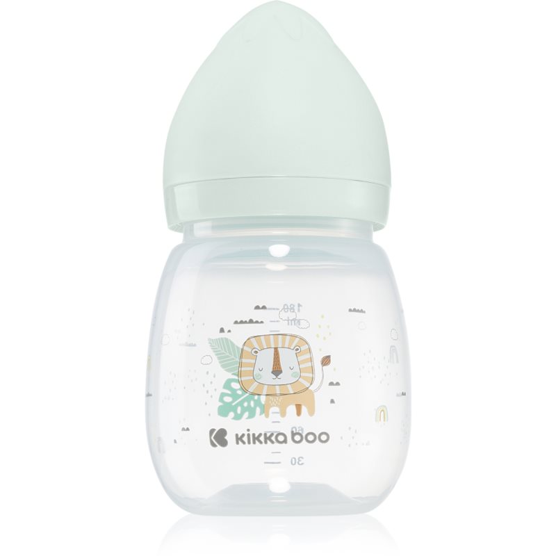 Kikkaboo Savanna Anti-colic Feeding Bottle пляшечка для годування 3 M+ Mint 180 мл