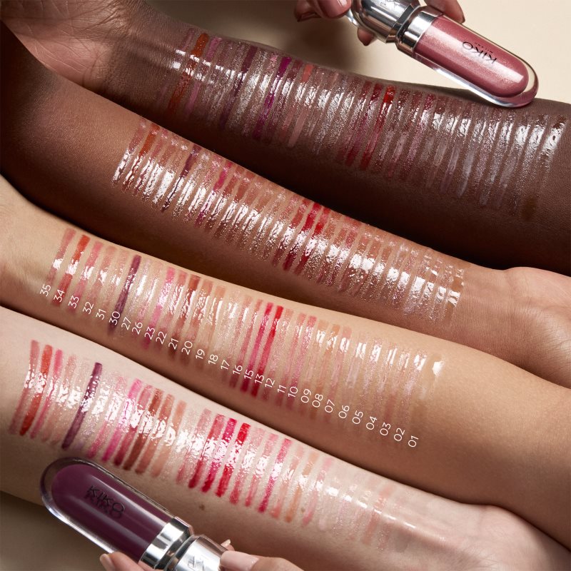  Kiko Milano 3d Hydra Lipgloss Nawilżający Błyszczyk Do Ust Z Efektem 3d Odcień 20 Chestnut 6.5 Ml 