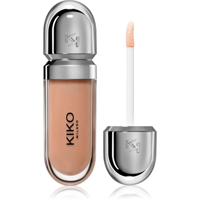 KIKO Milano 3D Hydra hydrating lip gloss shade 02 Natural Beige 6.5 ml
